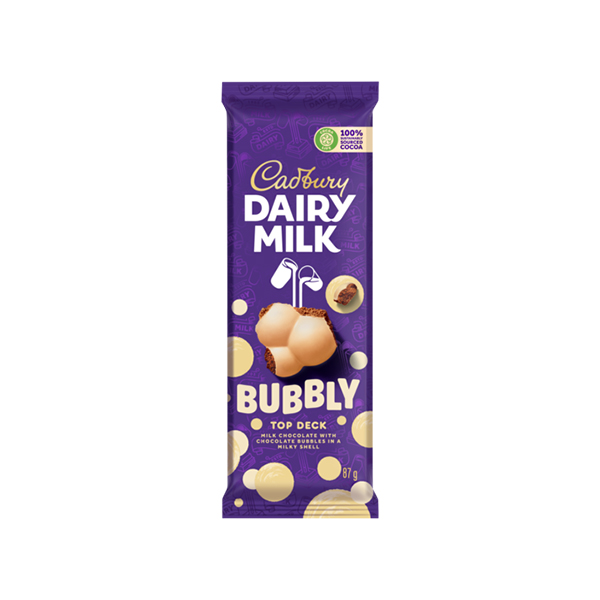Chocolate Bubbly Top Deck 87g
