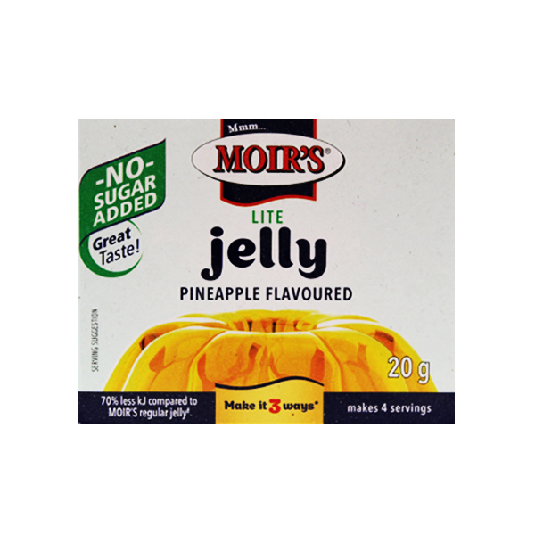 Moirs Jelly Pineapple 20g