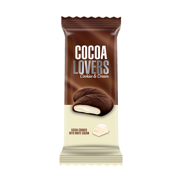 C/Lovers Cookies Cocoa White 36g