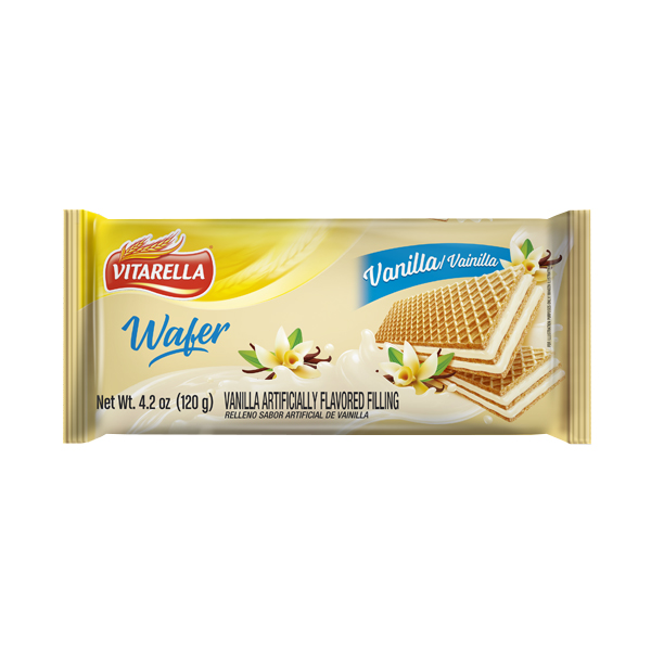Vita Bolacha Wafer Vanilla 120g