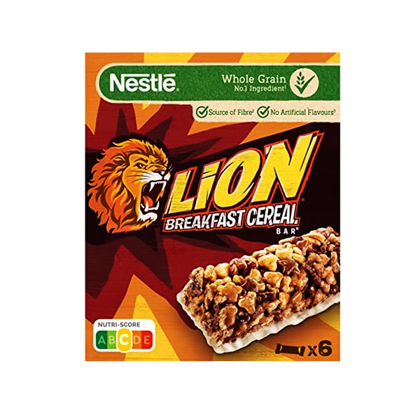 Nestle Lion Breakfast Cereal Bar 6*25g