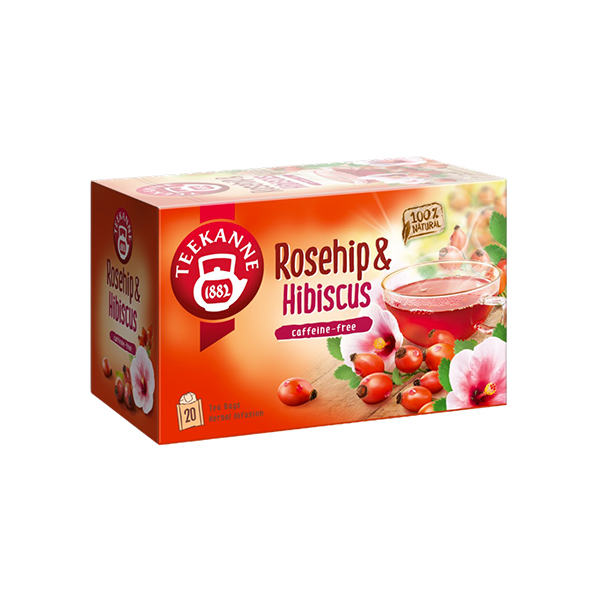 Teekanne Rosehip Hibiscus Tea 20S
