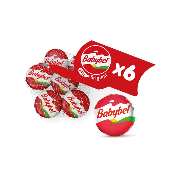 Babybel Queijo Rede 6X20g