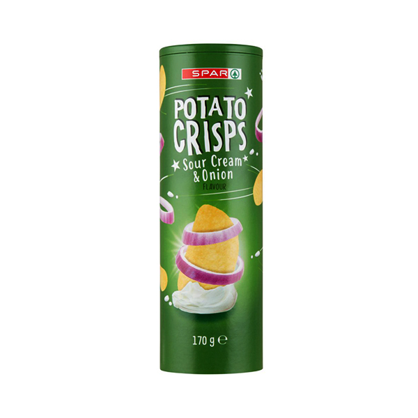 Spar Pot.crisps S.cream 170g