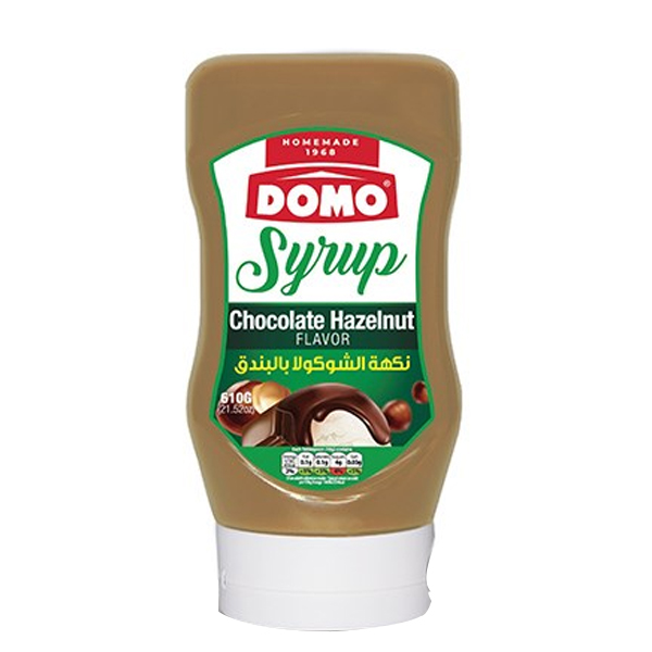 Domo Syrup Choco.hazelnut 610g