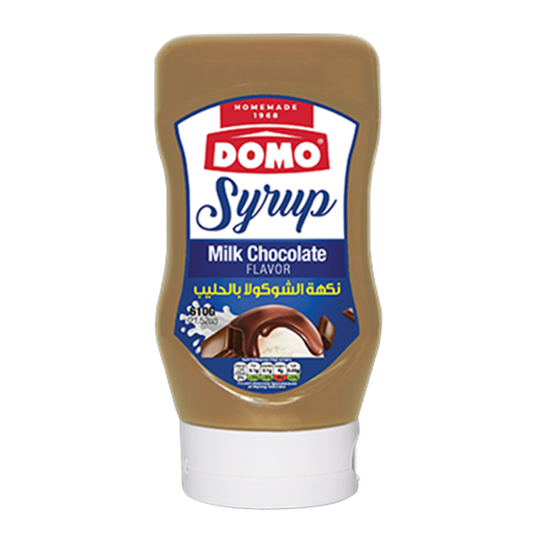 Domo Syrup Milk Chocolate 610g