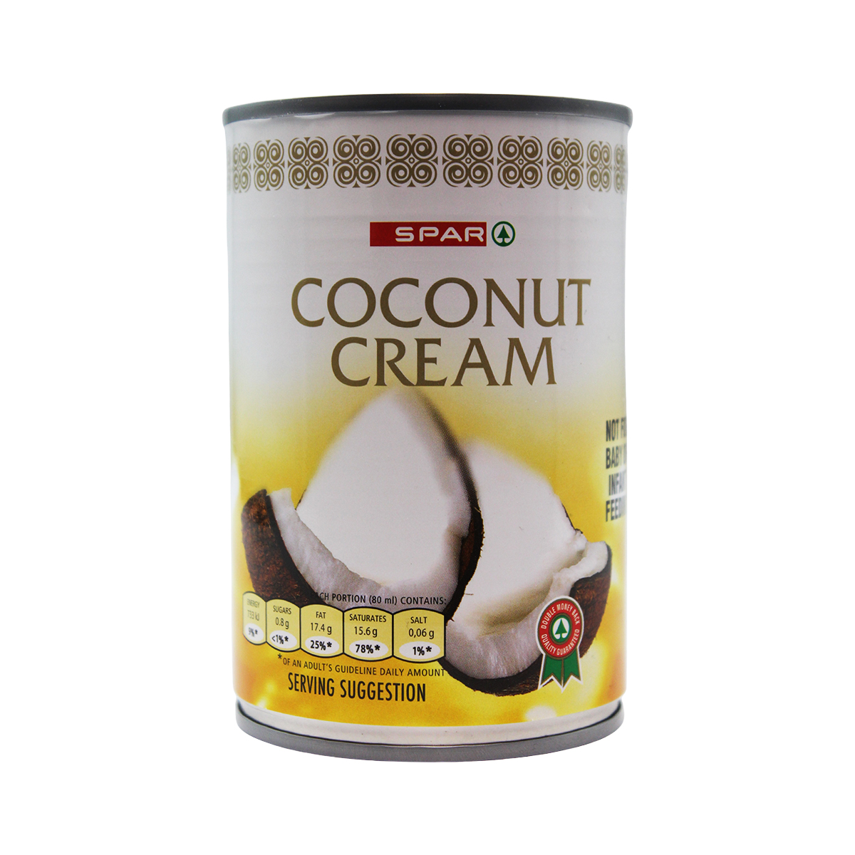 Spar Coconut Milk Cream 400ml