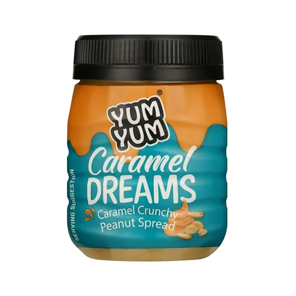 Yum Yum Caramel Dreams Peanut 400g