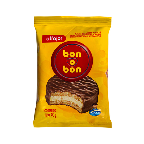 Alfajor Bon Bon De Leite 40g