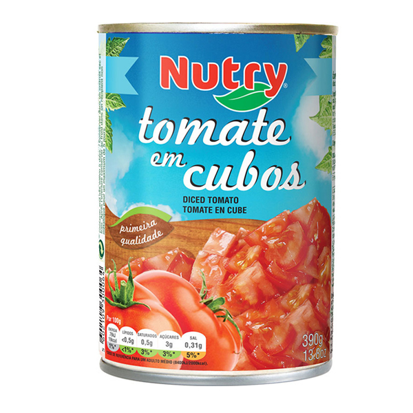 Tomate Pelado Nutry 390g
