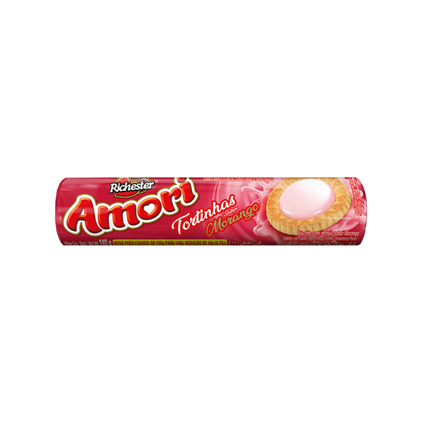 Rich.amori Tortinhas Morango 140g