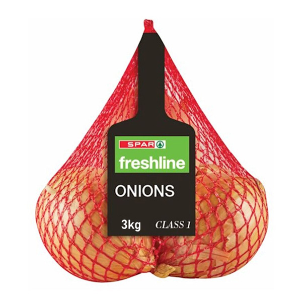 Spar Freshline Onions Bag 3kg