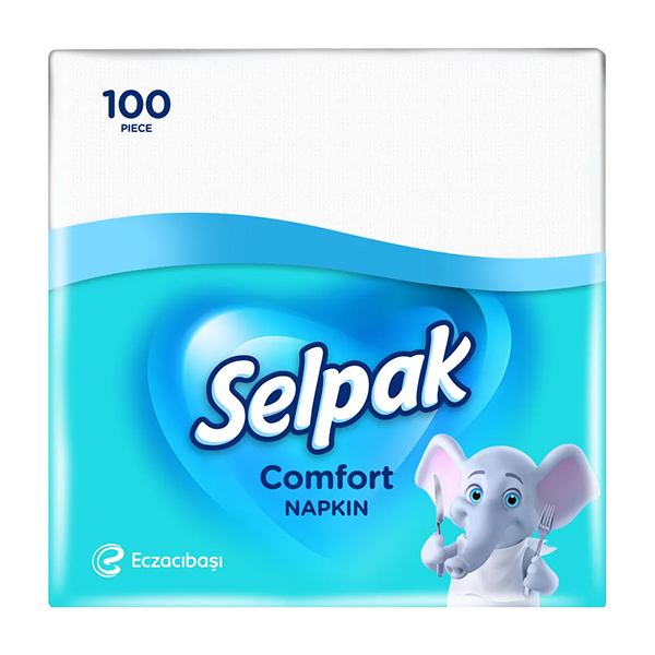 Selpak Comfort Napkin 100Pcs