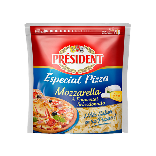 President Qj.pizza Mozzar.150g