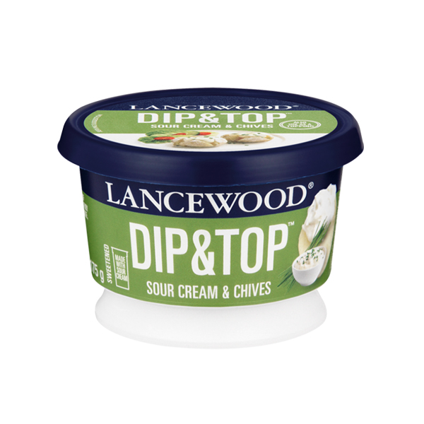 Lancewood Dip&Top Sour Cream &Chives 175g