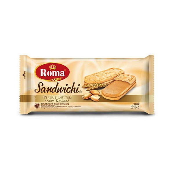 Roma Sandwich Peanut Butter 189g
