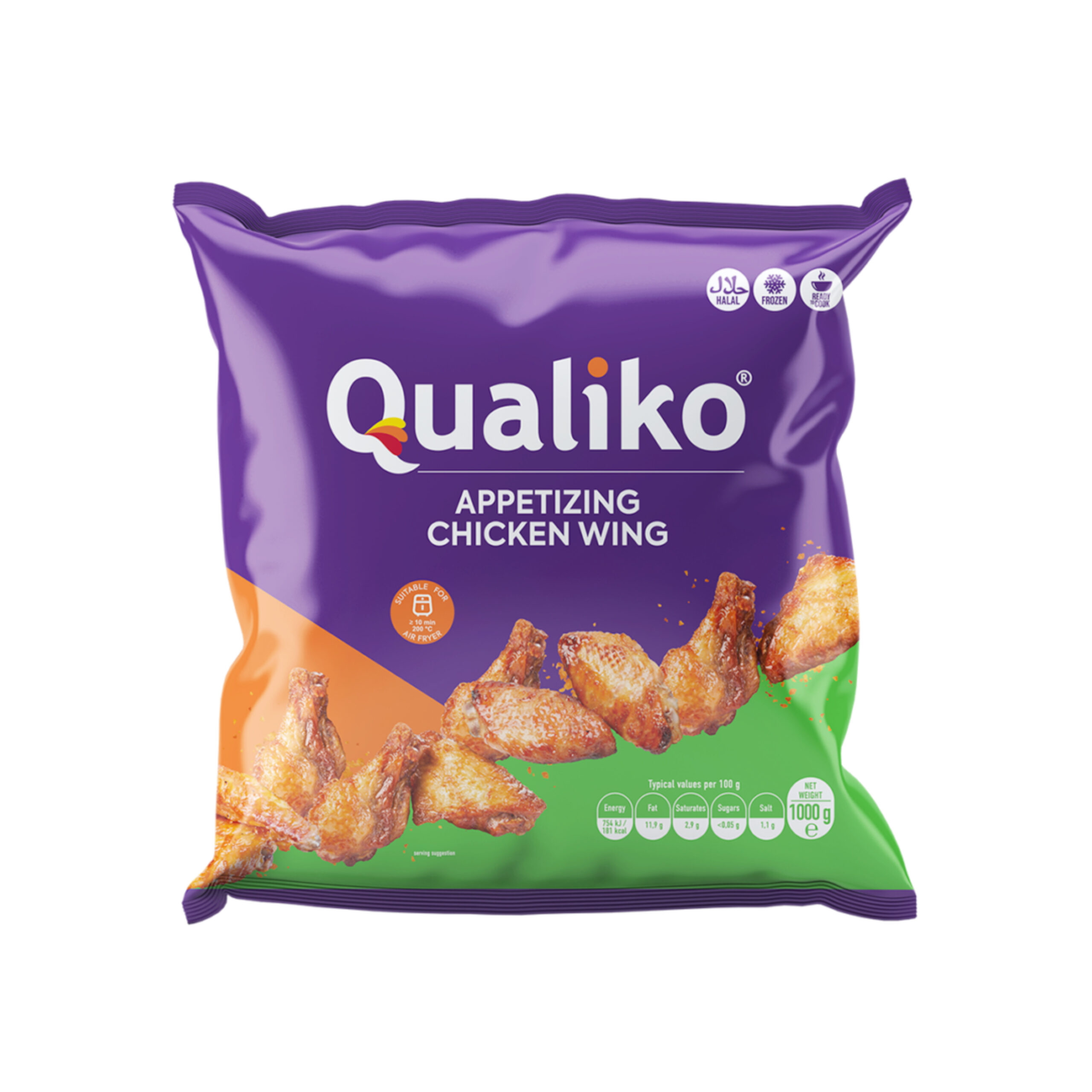 Qualiko Files Frango Empan/E Congelados 1kg