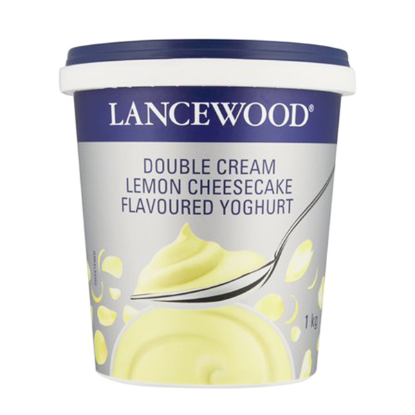 L/W Double Cream Lemon C/Cake 1kg