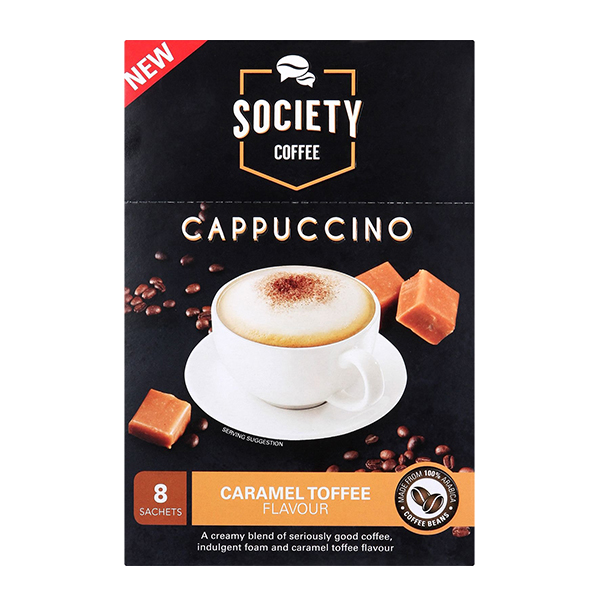 Society Coffee Capp.caramel 160g
