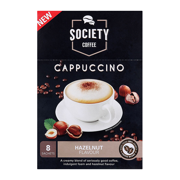 Society Coffee Capp.hazelnut 160g
