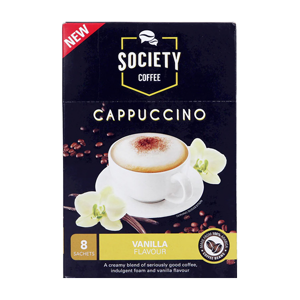 Society Coffee Capp. Vanilla 160g