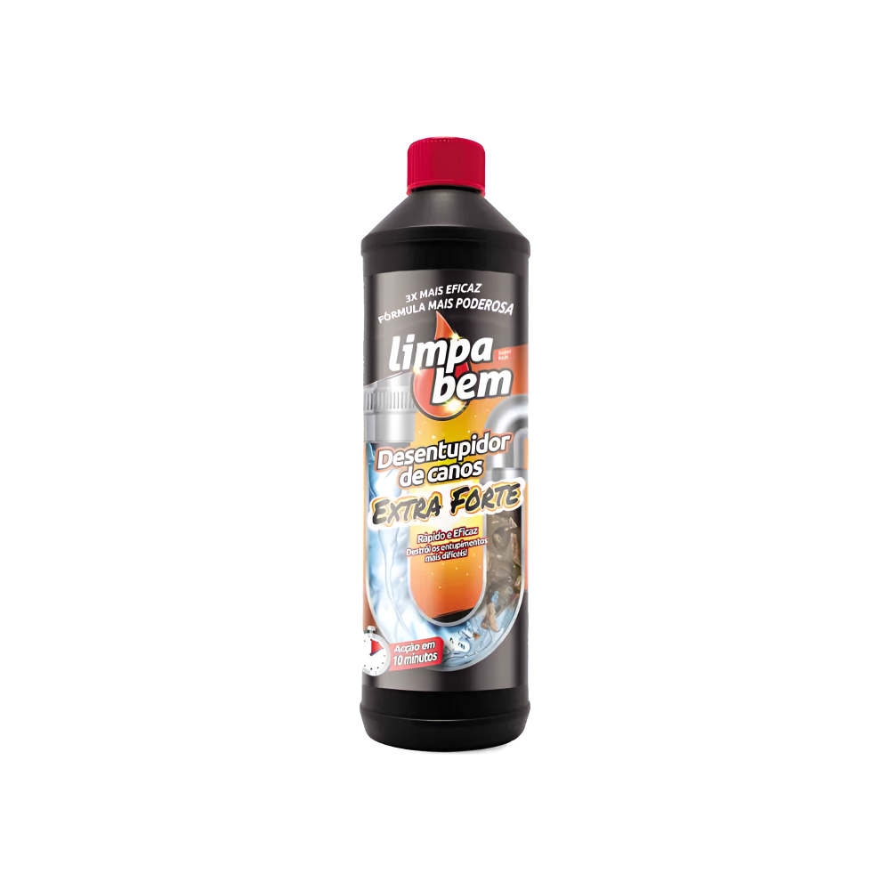 Limpa Bem Desentupidor De Canos Extra Forte 1L2308