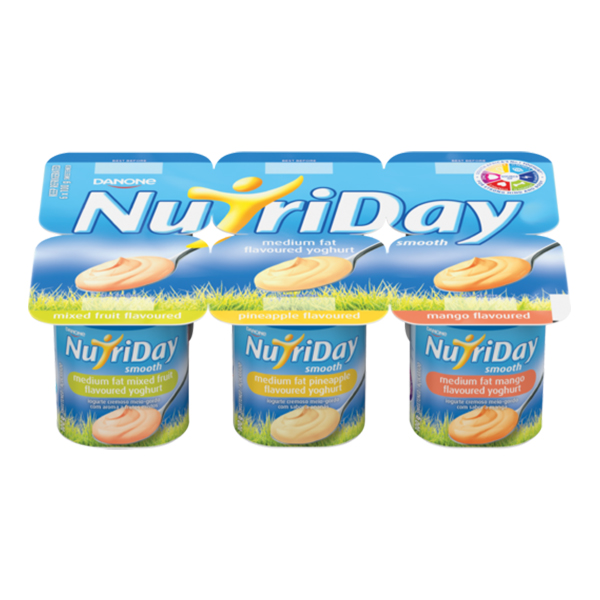 Nutriday Iogurte Pine/Mango/Mixed 6X100g