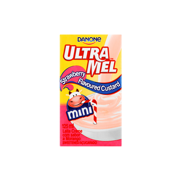 Ultramel Custard Morango 125ml