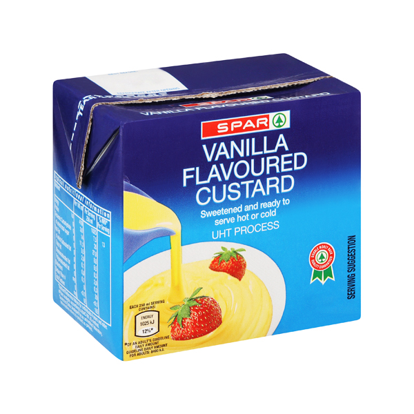 Spar Vanilla Flavoured Custard 500ml
