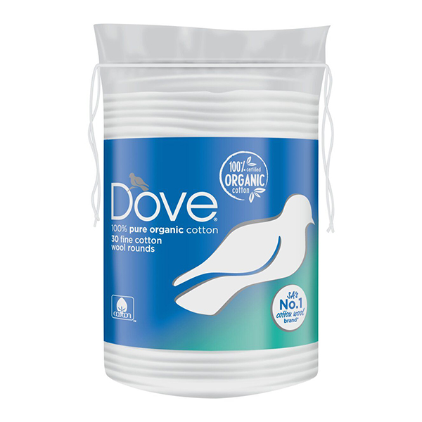 Dove Cotton Rounds 30S