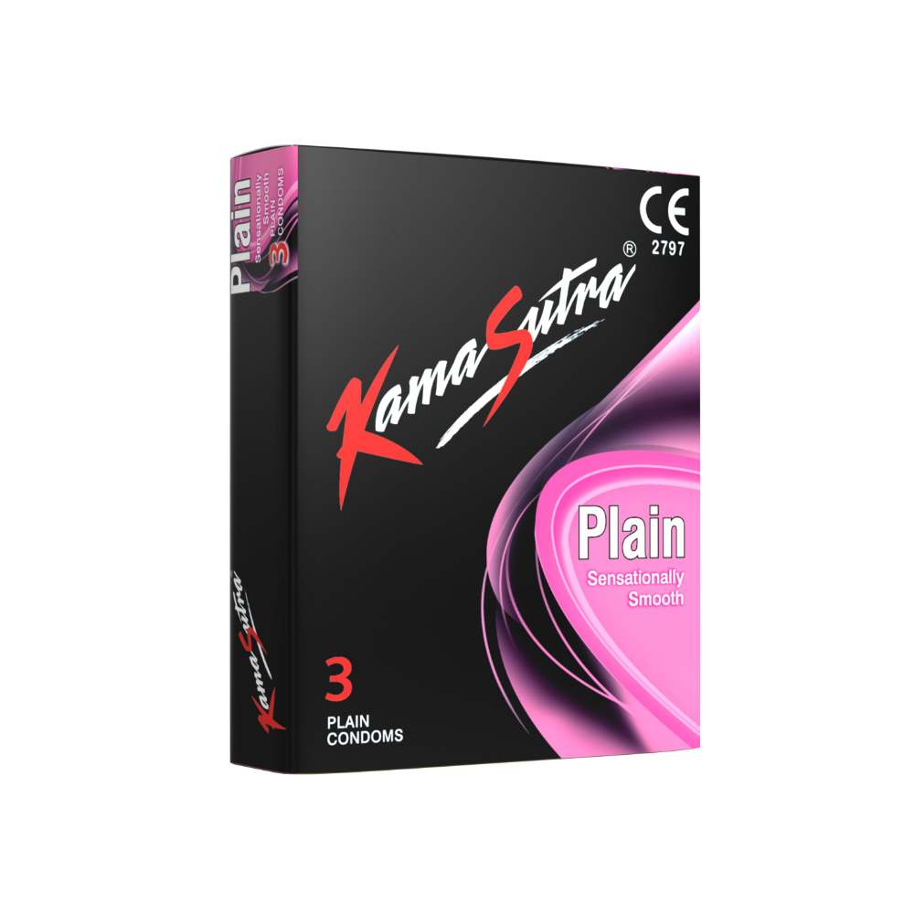 Kamasutra Preservativo Plain 3’S