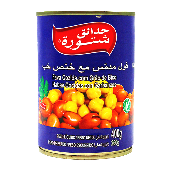 Chtoura Cooked Fava Beans 400g