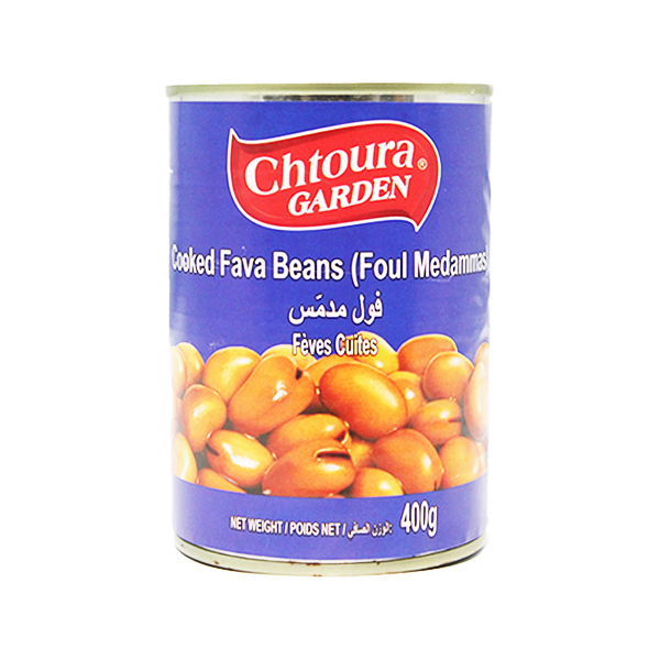 Chtoura Garden Cooked Fava Beans 400g