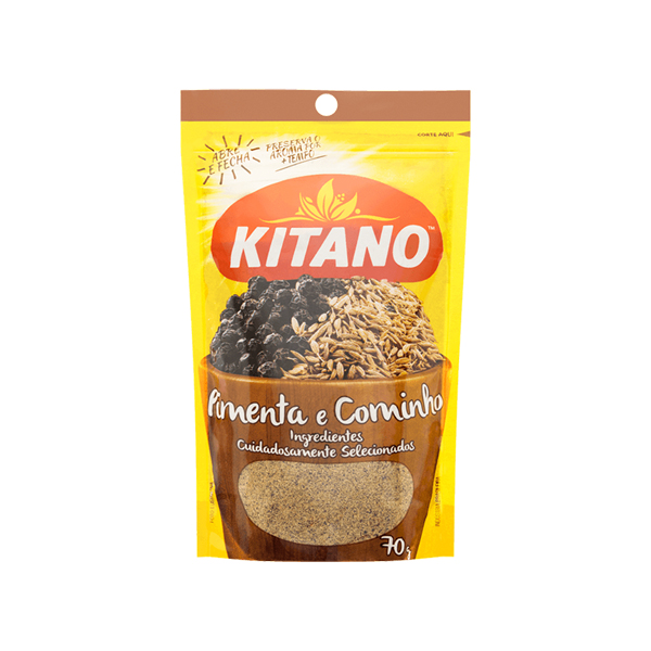 Kitano Pimenta E Cominho 70g