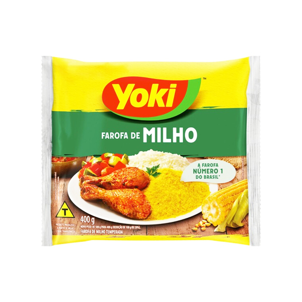 Yoki Farofa De Milho 400g