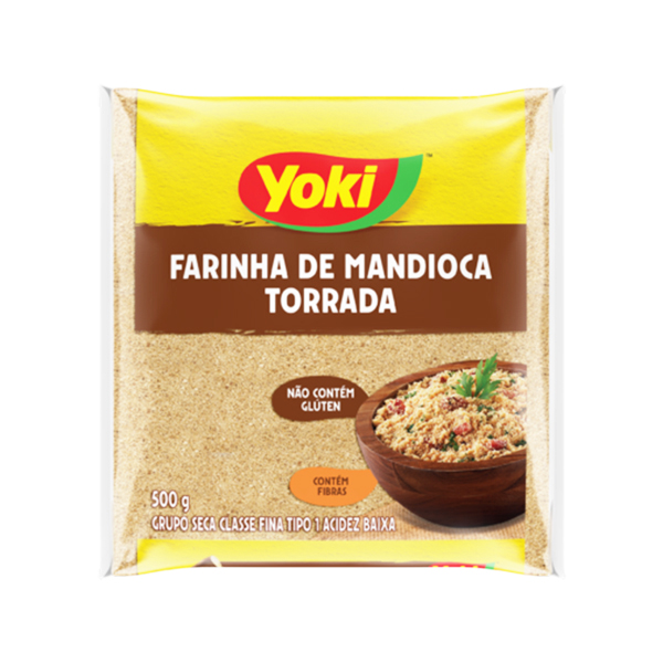 Yoki Farinha De Mand.torrada 500g