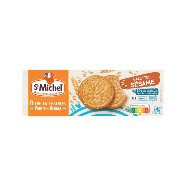 St.michel Galettes Sesame Cer.142g
