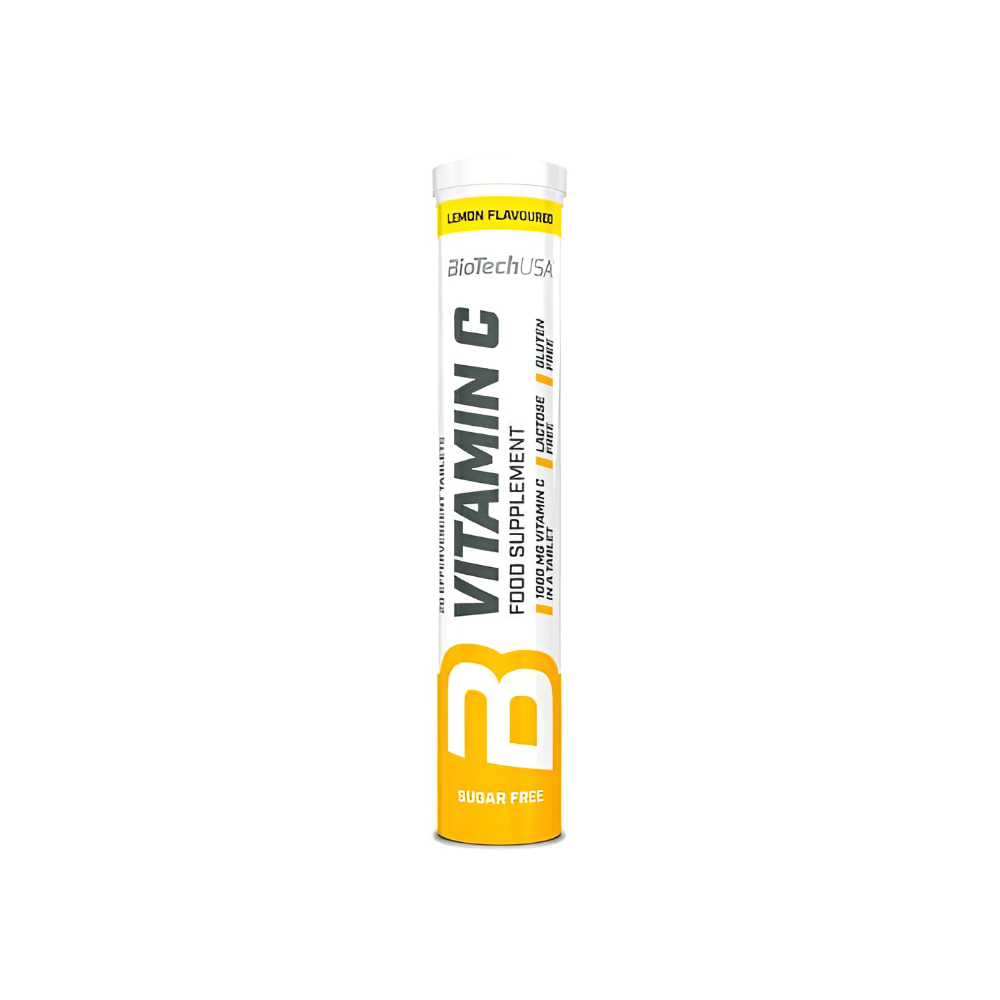 Biotech Vitamina C Effervescent Tablets Lemon 20S
