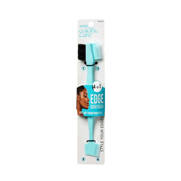 Kiss Colors Edge Boar Brush 4In1