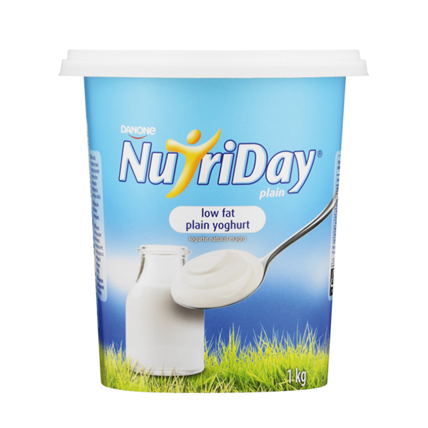 Nutriday Iog.low Fat Plain 900g