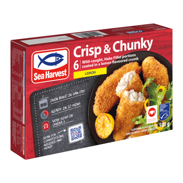 Sea Harvest Crisp & Chunky Lemon 500g