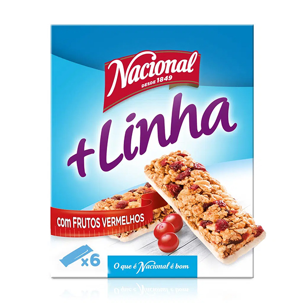 Nacional Barras De Cereais + Linha 138g