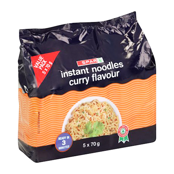 Spar Inst.noodles Curry Flv.5 X70g