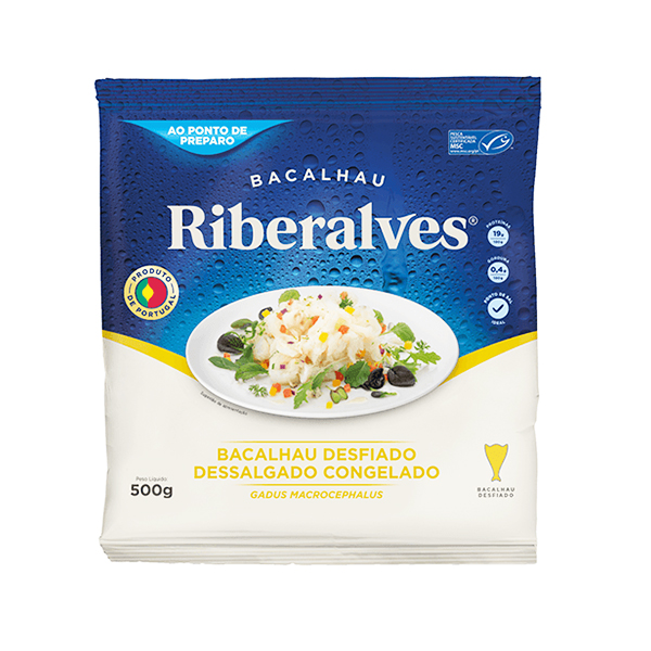 Riberalves Bacalhau Desfiado 500g