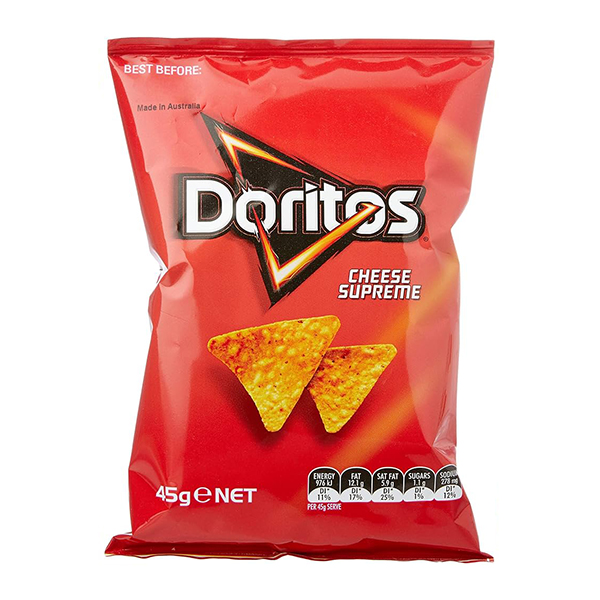 Chips Doritos Cheese Supreme 45Gr