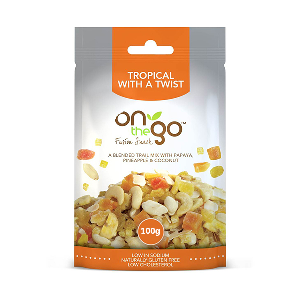 On The Go Tropical With A Twist 100g