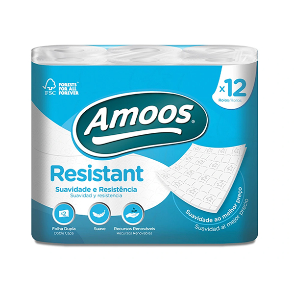 Amoos Papel Higienico Resist.12S