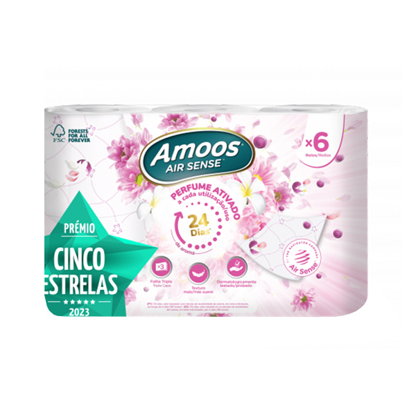Amoos Papel Higienico Air Sense 6S