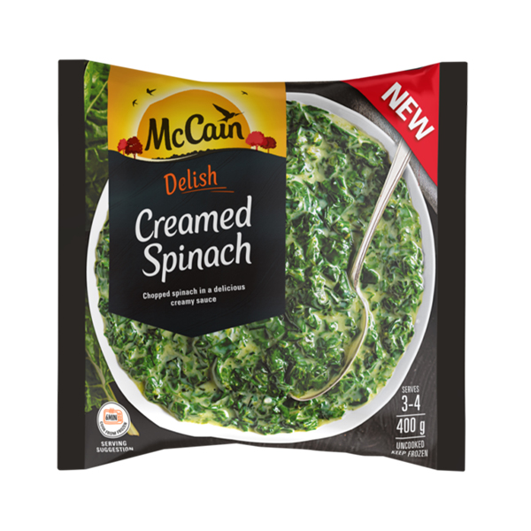 Mccain Delish Creamed Spinach 400g
