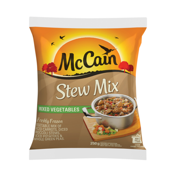 Mccain Stew Mix Veg 250Gr